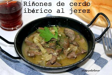 Riñones de cerdo ibérico al jerez Riñones de cerdo ibérico al jerez