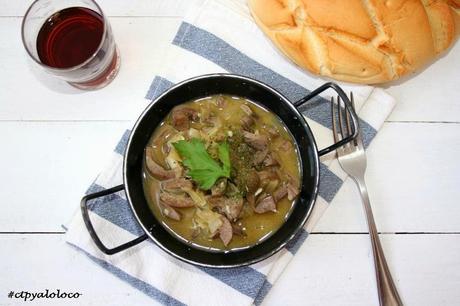 Riñones de cerdo ibérico al jerez Riñones de cerdo ibérico al jerez