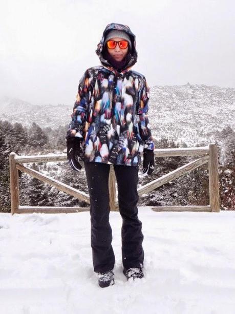 looks de las famosas en la nieve