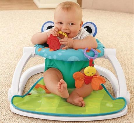 Asiento ranita de Fisher Price