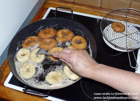 Las primeras nieves de 2015 roscos fritos