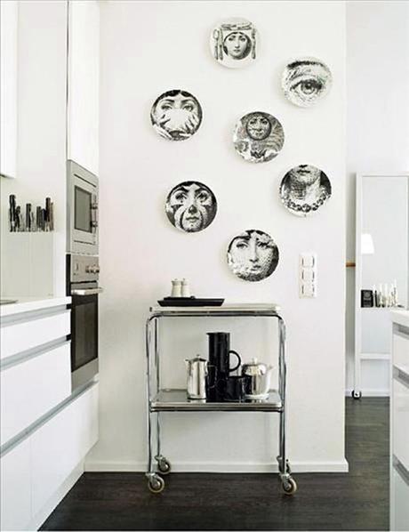 Decorar las paredes con platos decoración-pared-platos-escandinavo-05