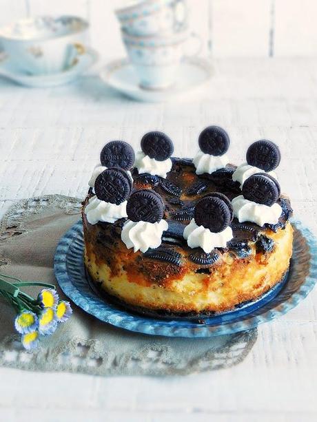 Tarta de queso y oreo Tarta de queso y oreo