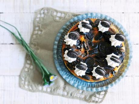 Tarta de queso y oreo Tarta de queso y oreo
