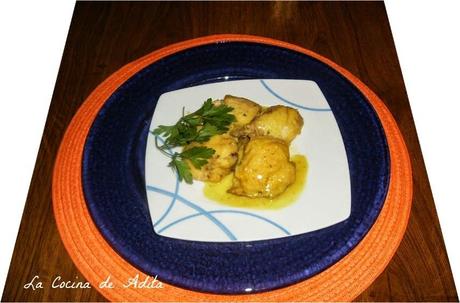 Pollo en pepitoria Pollo en pepitoria