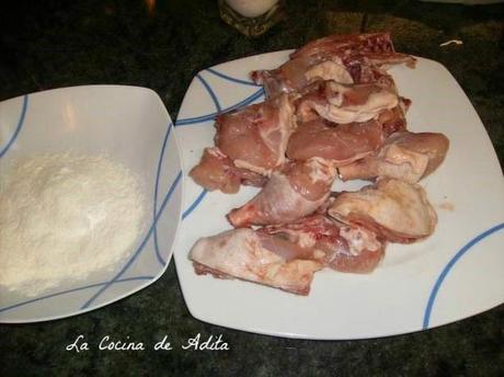 Pollo en pepitoria Pollo en pepitoria