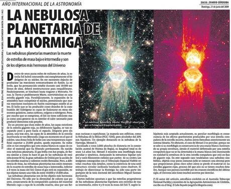Zoco de Astronomía: La nebulosa de la Hormiga