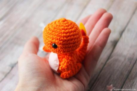 CHARMANDER PATRON AMIGURUMI