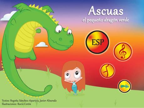 Ascuas el Dragón, un cuento interactivo para disfrutar en familia.