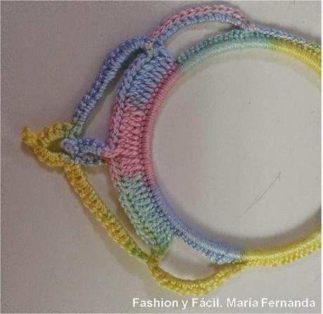 Customiza aretes con ganchillo o crochet, fácil y lindo (Customize earrings with crochet) Customiza aretes con ganchillo o crochet, fácil y lindo (Customize earrings with crochet)