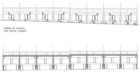 Elevations IMÁGENES DE OBRA DE LOS ADOSADOS DISEÑADOS POR A-CERO EN PAMPLONA