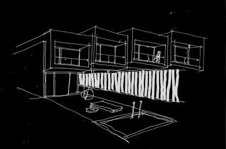 8 IMÁGENES DE OBRA DE LOS ADOSADOS DISEÑADOS POR A-CERO EN PAMPLONA