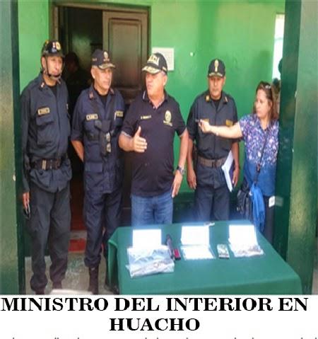 CIEN POLICIAS MÁS PARA HUACHO… Anuncio lo hace Ministro del Interior, Daniel Urresti