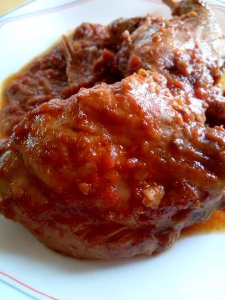 Conejo al Vino Tinto Conejo al Vino Tinto