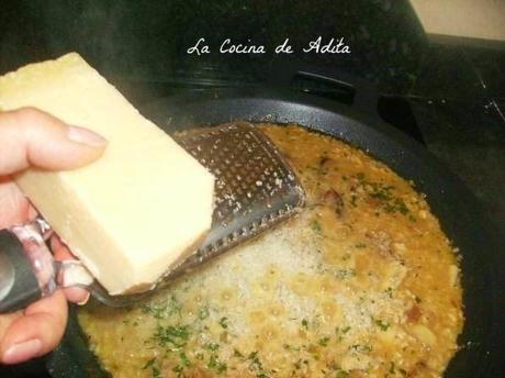 Risotto de boletus, champiñon y setas Risotto de boletus, champiñon y setas