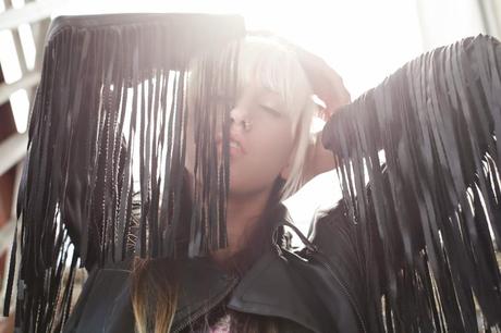 FRINGE LEATHER JACKET FRINGE LEATHER JACKET