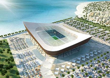 Estadio proyectado para el Mundial 2022