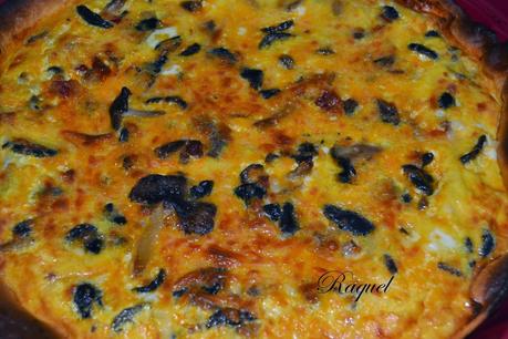 Quiche de Ibéricos y Setas Quiche de Ibéricos y Setas
