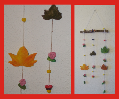 Adorno de pared con masa de sal Manualidades