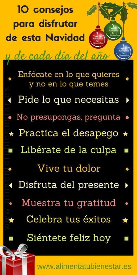 10 consejos para disfrutar de la Navidad (y del resto del año) 10 consejos para disfrutar de la Navidad (y del resto del año)