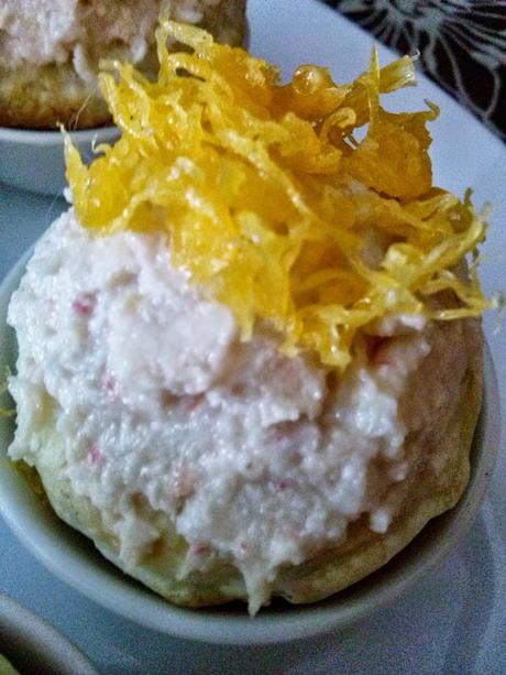 Tartaletas de Hojaldre con Paté de Gambas Tartaletas de Hojaldre con Paté de Gambas