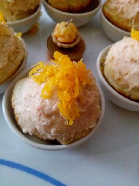 Tartaletas de Hojaldre con Paté de Gambas Tartaletas de Hojaldre con Paté de Gambas