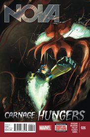 Nova #26 1 Todos los previos de Marvel del 28/1/2015