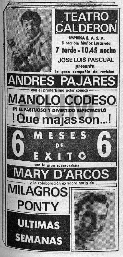 El Teatro Calderón y el Centro de Hijos de Madrid El Teatro Calderón y el Centro de Hijos de Madrid