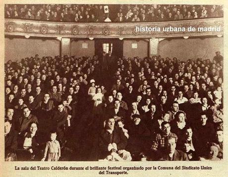 El Teatro Calderón y el Centro de Hijos de Madrid El Teatro Calderón y el Centro de Hijos de Madrid