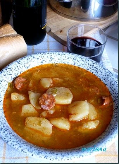 patatas riojana,racion copia patatas riojana,racion copia