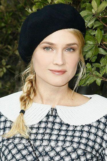 Tendencias: boinas. Cómo llevarlas Beret Diane Kruger