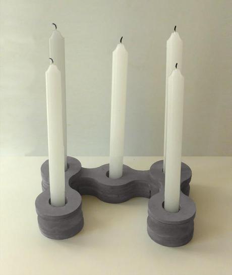 Diy Candelabro Infinito candelabro vintage