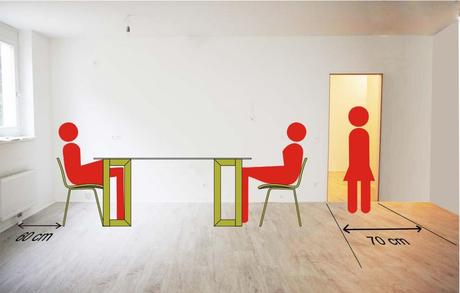 Tip 5.Como decorar una casa pequeña. El espacio vacío comedor,como decorar una casa pequeña,tips deco,decorating small apartments,how to distribute your furniture,como distribuir los muebles