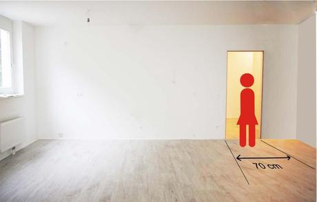 Tip 5.Como decorar una casa pequeña. El espacio vacío como distribuir una habitacion,distancias minimas,como decorar una casa pequeña,tips deco,decorating small apartments