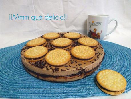 TARTA DE GALLETAS PRÍNCIPE