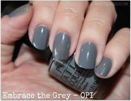 Esmaltes de uñas OPI 50 Sombras de Grey Embrace the Grey - OPI 50 Sombras de Grey