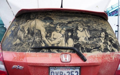 Scott Wade dirty car art curiosidades lavado coches trucos