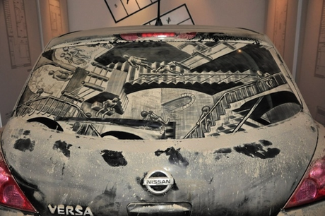 Scott Wade dirty car art curiosidades lavado coches trucos