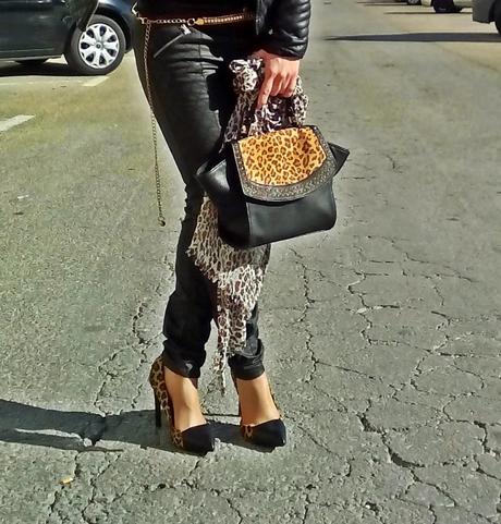 Total Black & Animal Print