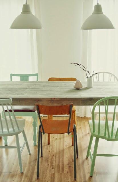 Cómo decorar un comedor color pastel en verde y azul! paperblog