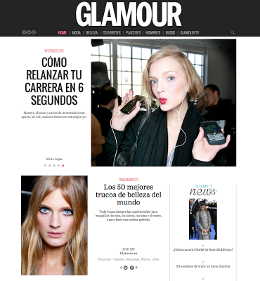 El restyling de GLAMOUR.ES El restyling de GLAMOUR.ES