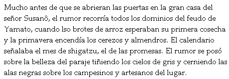 Los tres secretos del samurai, de Blanca Álvarez Los tres secretos del samurai, de Blanca Álvarez
