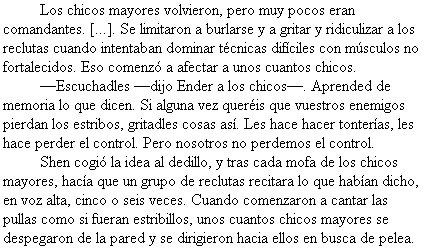 El juego de Ender, de Orson Scott Card El juego de Ender, de Orson Scott Card