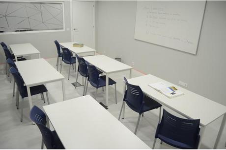 aula de formación en Madrid