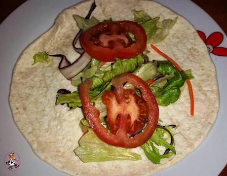 WRAP DE FALAFEL WRAP DE FALAFEL