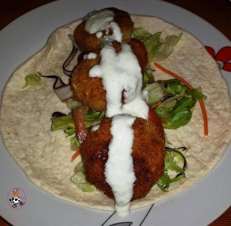 WRAP DE FALAFEL WRAP DE FALAFEL