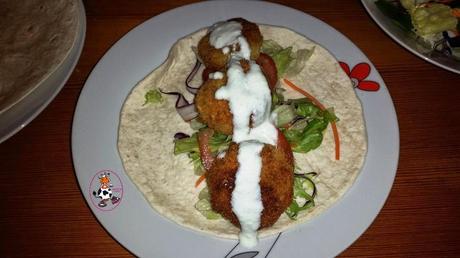 WRAP DE FALAFEL WRAP DE FALAFEL