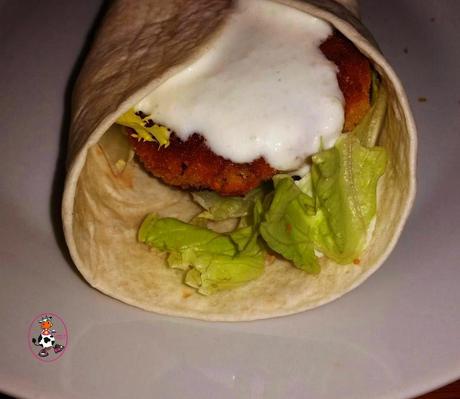 WRAP DE FALAFEL WRAP DE FALAFEL