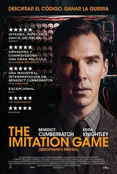 Póster: The Imitation Game: Descifrando Enigma (2014) Póster: The Imitation Game: Descifrando Enigma (2014)