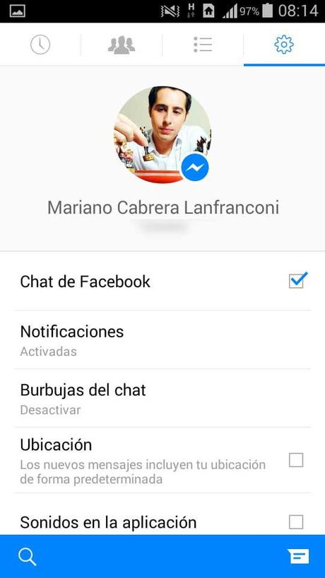 Facebook Messenger: Evita que cualquiera sepa dónde vives Chat3